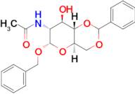 N-((4aR,6S,7R,8R,8aS)-6-(Benzyloxy)-8-hydroxy-2-phenylhexahydropyrano[3,2-d][1,3]dioxin-7-yl)aceta…