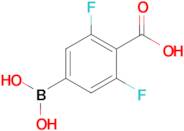 4-Borono-2,6-difluorobenzoic acid