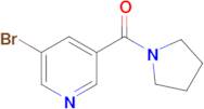 (5-Bromopyridin-3-yl)(pyrrolidin-1-yl)methanone