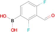 (2,4-Difluoro-3-formylphenyl)boronic acid