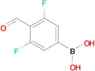 (3,5-Difluoro-4-formylphenyl)boronic acid