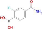 (4-Carbamoyl-2-fluorophenyl)boronic acid