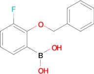 (2-(Benzyloxy)-3-fluorophenyl)boronic acid