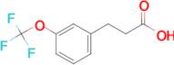 3-(3-(Trifluoromethoxy)phenyl)propanoic acid