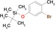 (3-Bromo-4-methylphenoxy)(tert-butyl)dimethylsilane