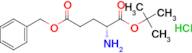 (R)-5-Benzyl 1-tert-butyl 2-aminopentanedioate hydrochloride