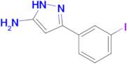 3-(3-Iodophenyl)-1H-pyrazol-5-amine