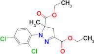 Diethyl 1-(2,4-dichlorophenyl)-5-methyl-4,5-dihydro-1H-pyrazole-3,5-dicarboxylate