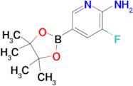 3-Fluoro-5-(4,4,5,5-tetramethyl-1,3,2-dioxaborolan-2-yl)pyridin-2-amine