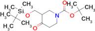 tert-Butyl 3-(((tert-butyldimethylsilyl)oxy)methyl)-4-oxopiperidine-1-carboxylate