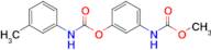 3-((Methoxycarbonyl)amino)phenyl m-tolylcarbamate