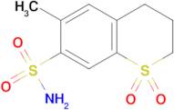 6-Methylthiochroman-7-sulfonamide 1,1-dioxide
