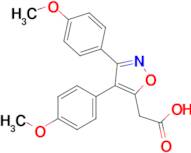 2-(3,4-Bis(4-methoxyphenyl)isoxazol-5-yl)acetic acid