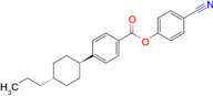 4-Cyanophenyl 4-(trans-4-propylcyclohexyl)benzoate