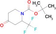 tert-Butyl 4-oxo-2-(trifluoromethyl)piperidine-1-carboxylate