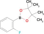 2-(2-Fluorophenyl)-4,4,5,5-tetramethyl-1,3,2-dioxaborolane