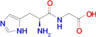 (S)-2-(2-Amino-3-(1H-imidazol-4-yl)propanamido)acetic acid