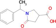 5-Oxo-1-(1-phenylethyl)pyrrolidine-3-carboxylic acid