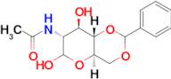 N-((4aR,7R,8R,8aS)-6,8-Dihydroxy-2-phenylhexahydropyrano[3,2-d][1,3]dioxin-7-yl)acetamide