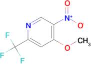 4-Methoxy-5-nitro-2-(trifluoromethyl)pyridine