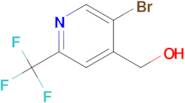 (5-Bromo-2-(trifluoromethyl)pyridin-4-yl)methanol