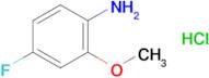 4-Fluoro-2-methoxyaniline hydrochloride