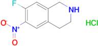 7-Fluoro-6-nitro-1,2,3,4-tetrahydroisoquinoline hydrochloride