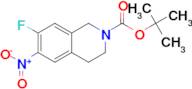 tert-Butyl 7-fluoro-6-nitro-3,4-dihydroisoquinoline-2(1H)-carboxylate