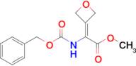 Methyl 2-(((benzyloxy)carbonyl)amino)-2-(oxetan-3-ylidene)acetate
