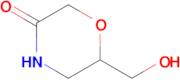 6-(Hydroxymethyl)morpholin-3-one