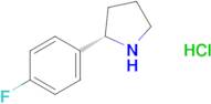 (S)-2-(4-Fluorophenyl)pyrrolidine hydrochloride
