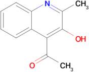 1-(3-Hydroxy-2-methylquinolin-4-yl)ethanone