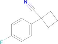 1-(4-Fluorophenyl)cyclobutanecarbonitrile