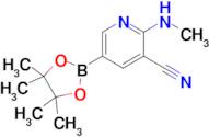 2-(Methylamino)-5-(4,4,5,5-tetramethyl-1,3,2-dioxaborolan-2-yl)nicotinonitrile