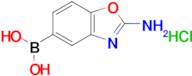 (2-Aminobenzo[d]oxazol-5-yl)boronic acid hydrochloride