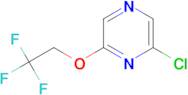 2-Chloro-6-(2,2,2-trifluoroethoxy)pyrazine