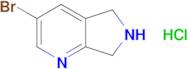 3-Bromo-6,7-dihydro-5H-pyrrolo[3,4-b]pyridine hydrochloride