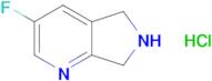 3-Fluoro-6,7-dihydro-5H-pyrrolo[3,4-b]pyridine hydrochloride