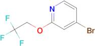 4-Bromo-2-(2,2,2-trifluoroethoxy)pyridine