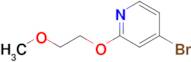 4-Bromo-2-(2-methoxyethoxy)pyridine