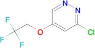 3-Chloro-5-(2,2,2-trifluoroethoxy)pyridazine