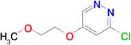 3-Chloro-5-(2-methoxyethoxy)pyridazine