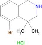 5-Bromo-4,4-dimethyl-1,2,3,4-tetrahydroisoquinoline hydrochloride