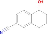 5-Hydroxy-5,6,7,8-tetrahydronaphthalene-2-carbonitrile