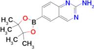 6-(4,4,5,5-Tetramethyl-1,3,2-dioxaborolan-2-yl)quinazolin-2-amine