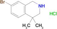 7-Bromo-4,4-dimethyl-1,2,3,4-tetrahydroisoquinoline hydrochloride