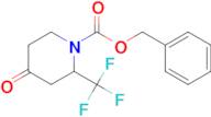 Benzyl 4-oxo-2-(trifluoromethyl)piperidine-1-carboxylate