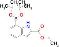 Ethyl 7-(4,4,5,5-tetramethyl-1,3,2-dioxaborolan-2-yl)-1H-indole-2-carboxylate