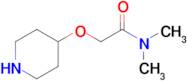 N,N-Dimethyl-2-(piperidin-4-yloxy)acetamide