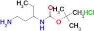 tert-Butyl (1-aminopentan-3-yl)carbamate hydrochloride